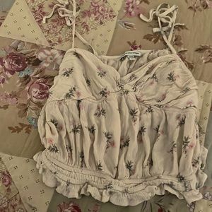 cottagecore floral top